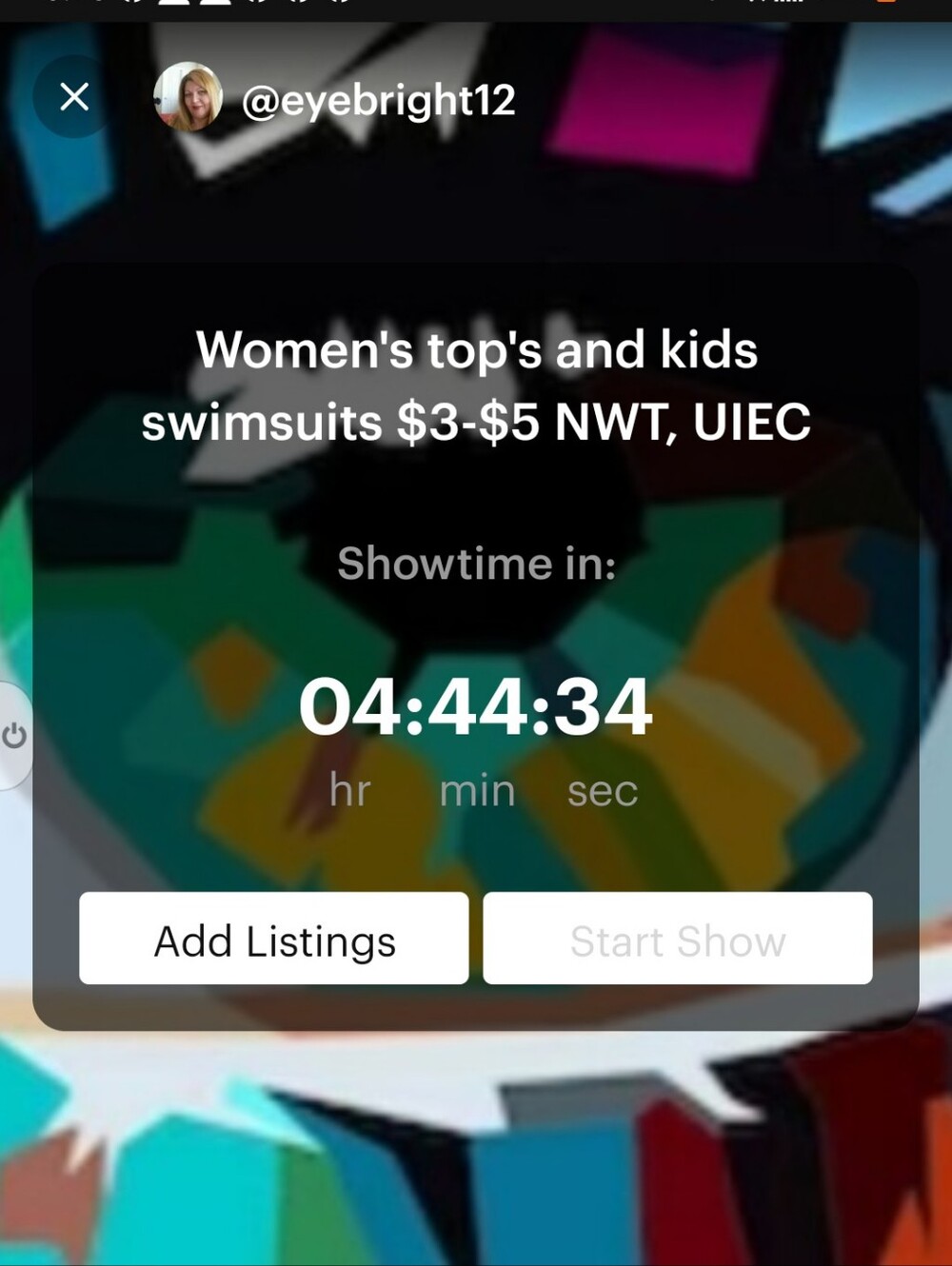 Hello Friends! Welcome To My Show Tonight! Women's Tops And Kids Swimsuits.